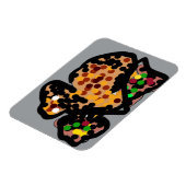 リスのドットアート マグネット (左側)