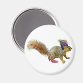 リスのドレスアップ マグネット (正面/裏面)