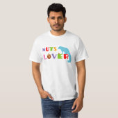 リスのナッツ愛好家 Tシャツ (正面フル)