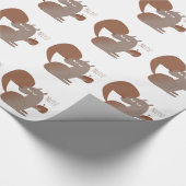 リスのナット! ラッピングペーパー (角)