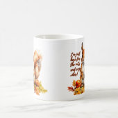 リスのヌッティ秋の雰囲気 コーヒーマグカップ (中央)