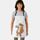 リスのハンドボール選手ハンドボール エプロン (インサイチュ)