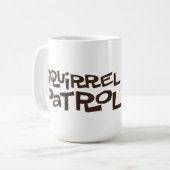 リスのパトロール コーヒーマグカップ (正面左)