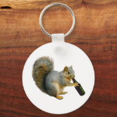 リスのビール キーホルダー (正面)