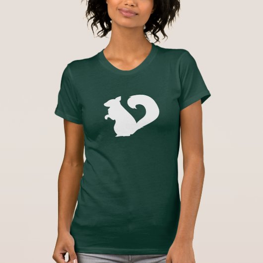 リスのピクトグラムのTシャツ Tシャツ (正面)