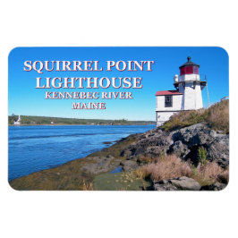 リスのポイントライトハウス、メインのフレキシマグネット マグネット