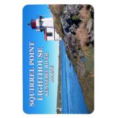 リスのポイントライトハウス、メインのフレキシマグネット マグネット (縦)