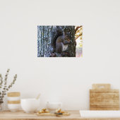 リスのポスター ポスター (キッチン)