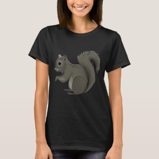 リスのリスのウィスパーラー恋人レトログラフィック。P Tシャツ