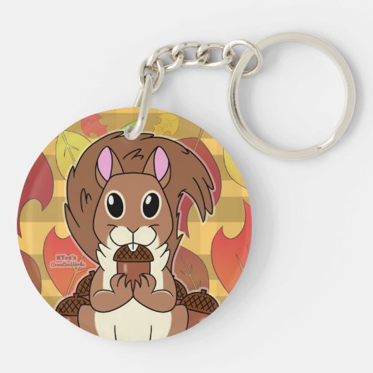 リスのリス –  キーホルダー (裏面)