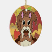 リスのリス –  セラミックオーナメント (右)