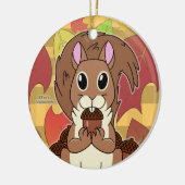 リスのリス –  セラミックオーナメント (左)