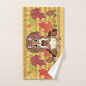 リスのリス –  ハンドタオル (ハンドタオル)