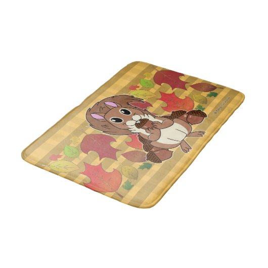 リスのリス –  バスマット (アングル)