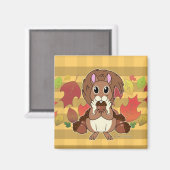 リスのリス –  マグネット (正面/裏面)