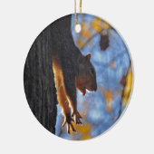 リスの伸張 セラミックオーナメント (左)