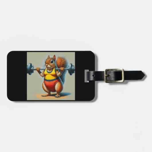 リスの力 ラゲッジタグ (正面横)