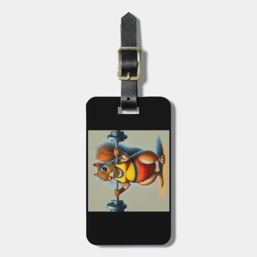 リスの力 ラゲッジタグ (正面縦)