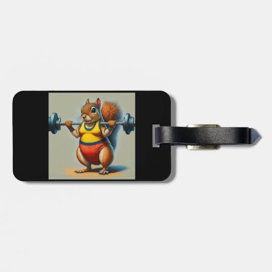 リスの力 ラゲッジタグ (裏面横)