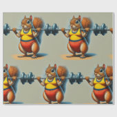 リスの力 ラッピングペーパー (フラット)