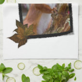 リスの台所タオル キッチンタオル (折り畳み)