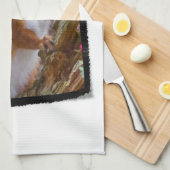 リスの台所タオル キッチンタオル (四つ折り)