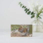 リスの名刺 名刺 (スタンド正面)