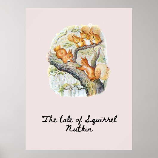 リスの対決 ポスター (正面)