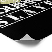 リスの層リスおもしろいル狩りリス胡 ポスター (角)