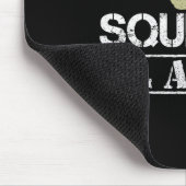 リスの層リスおもしろいル狩りリス胡 マウスパッド (コーナー)