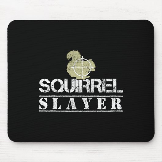 リスの層リスおもしろいル狩りリス胡 マウスパッド (正面)