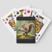 リスの持ち上げウェイト トランプ (裏面)