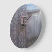 リスの時計 ラージ壁時計 (傾斜)