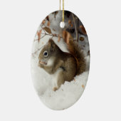 リスの朝食 セラミックオーナメント (右)
