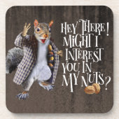 リスの木の実 コースター (正面)