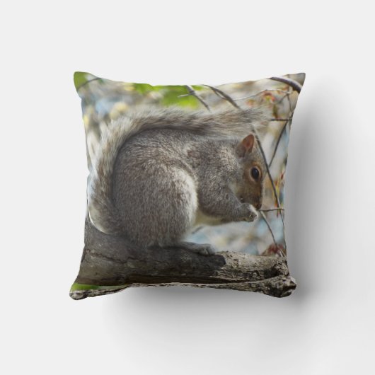 リスの枕 クッション (裏面)