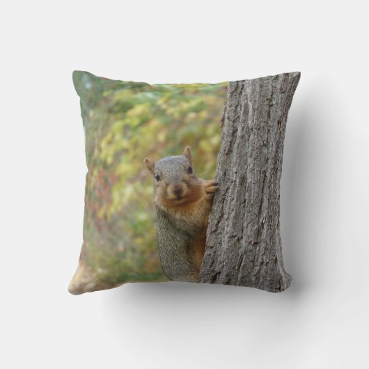 リスの枕 クッション (裏面)