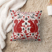 リスの森の森 クッション (ブランケット)