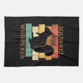 リスの森 レトロ キッチンタオル (横)