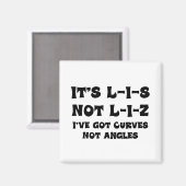 リスの正しいスペル マグネット (正面/裏面)