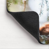 リスの母乳で育てること マウスパッド (コーナー)