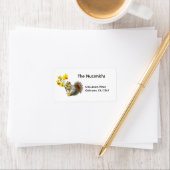 リスの水仙の住所 シール (インサイチュ)