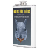 リスの沈黙 – パロディ フラスク (左)