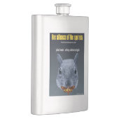 リスの沈黙 – パロディ フラスク (右)