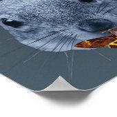 リスの沈黙 – パロディ ポスター (角)