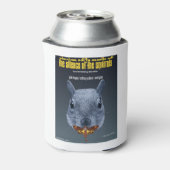 リスの沈黙 – パロディ 缶クーラー (缶裏面)