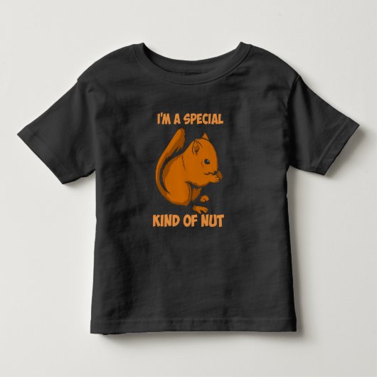 リスの特別な種類のナッツ トドラーTシャツ (正面)