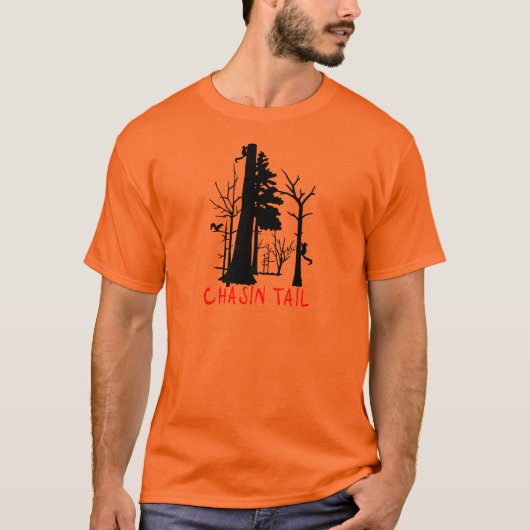 リスの狩り Tシャツ (正面)