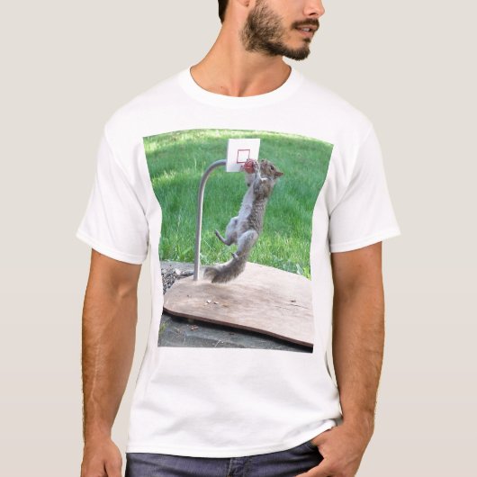 リスの確実 Tシャツ (正面)