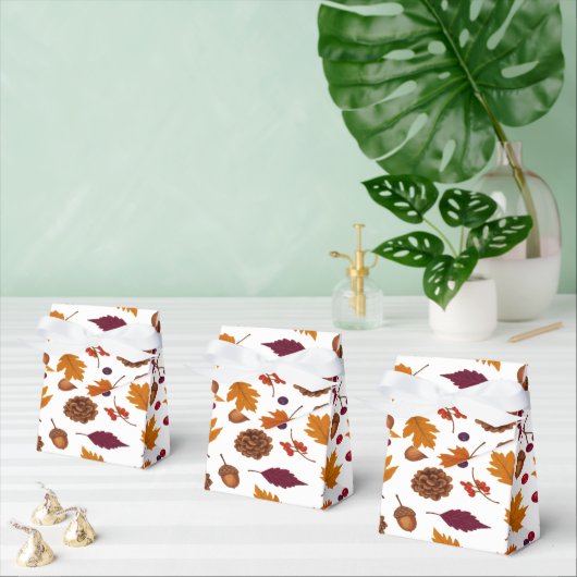 リスの秋とパンプキン フェイバーボックス (複数)